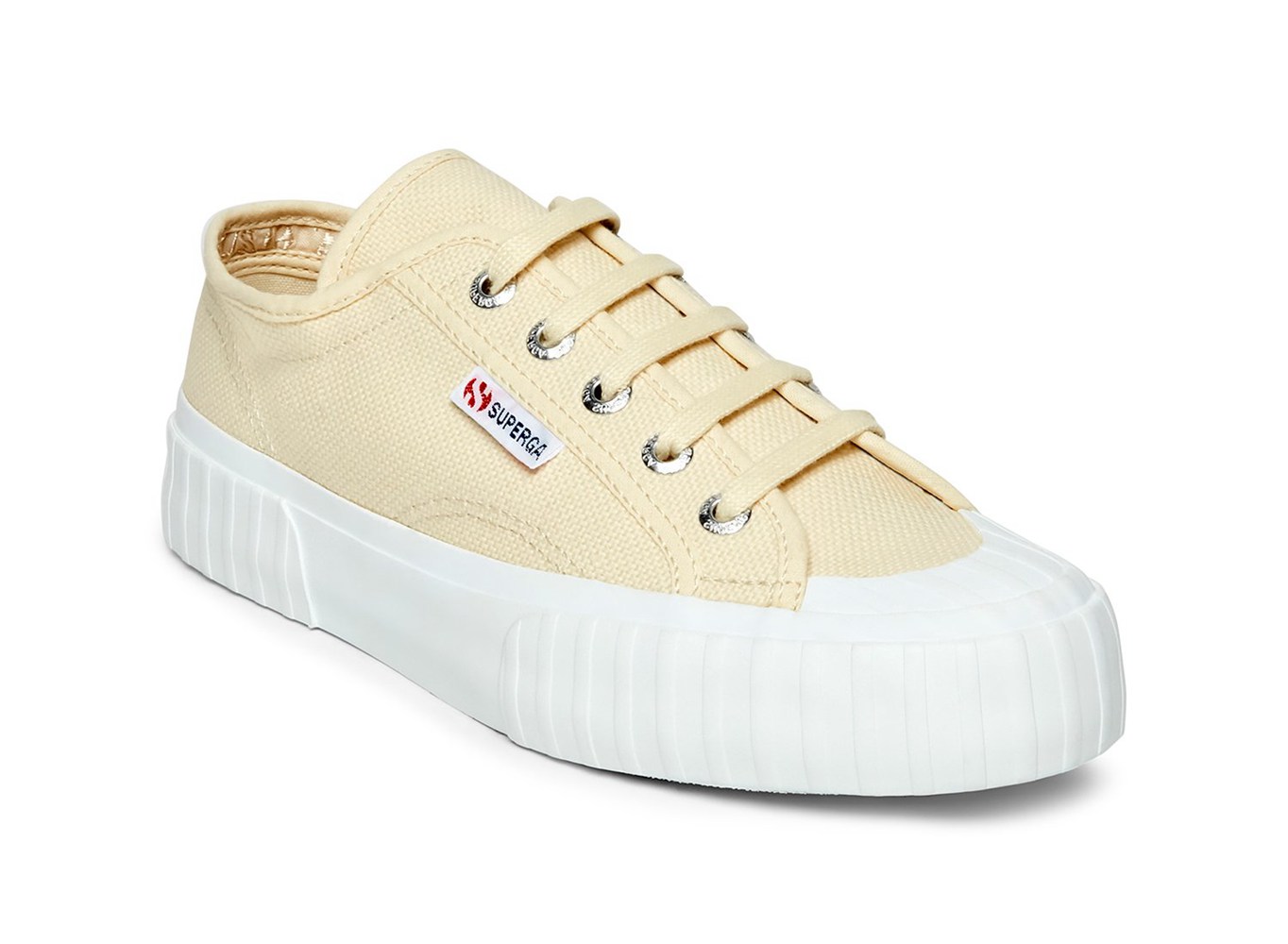 Superga Espadrille Womens - 2630 Stripe - Beige - MXPKC4275